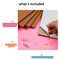 Incraftables Adhesive Cork Board Tiles (5pcs - 12 x 12 inch Squares). Thick Frameless Cork Board for Wall, Office & Home. Best Large Cork Squares Self Adhesive Sheets with Clips Pins & Push Pins